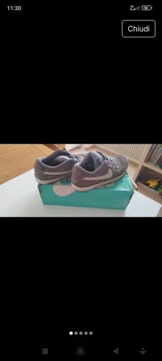 Scarpe Nike Uomo Grigie Taglia 43