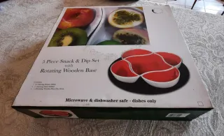 Set ceramica con base rotante