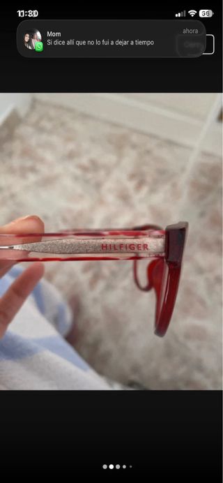 Gafas Tommy Hilfiger Rojas