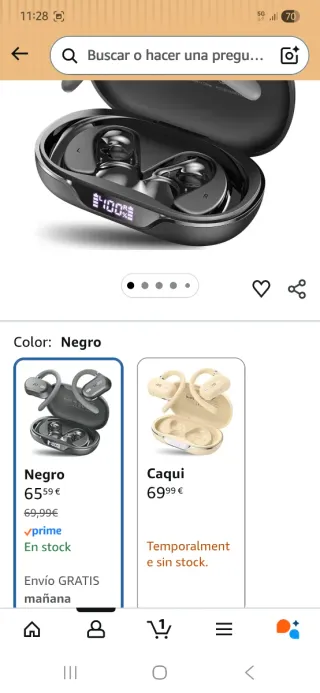 Auriculares TOZO OpenWear nuevos a estrenar