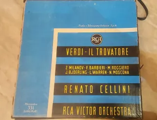 Vinile 33 giri Il Trovatore - Verdi