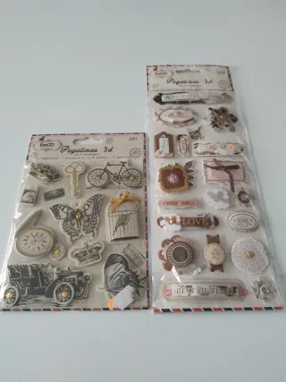 Pegatinas 3D DIY