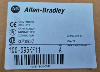 Contator Allen Bradley 100-D95KF11