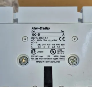 Contator Allen Bradley 100-D95KF11