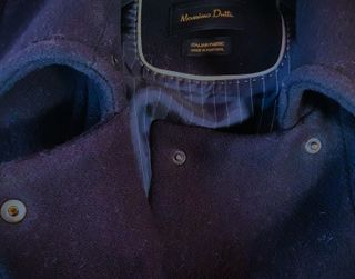Abrigo marinero. Massimo Dutti. Lana