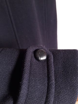 Abrigo marinero. Massimo Dutti. Lana