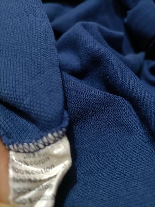 Polo Lacoste Manga Larga Azul Talla L