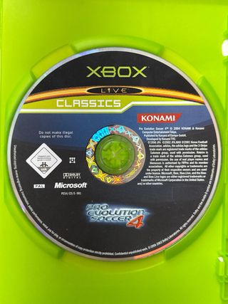 Pro Evolution Soccer 4, Xbox
