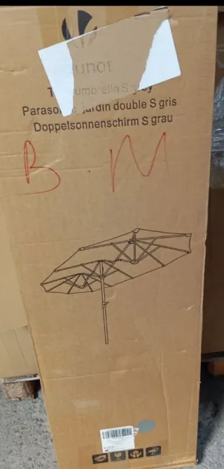 VOUNOT Sombrilla Parasol Rectangular