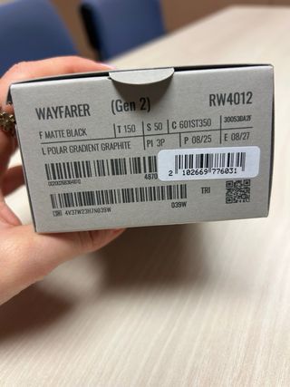 Gafas Ray-Ban Wayfarer (Meta)