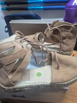 Sandalias Vidorreta Beige Talla 36