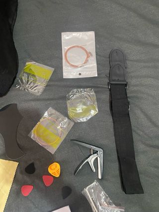 Guitarra Acústica Negra