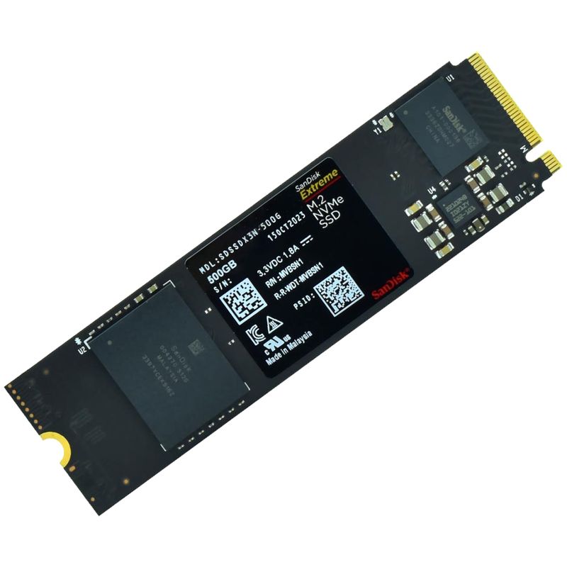 SanDisk Extreme 500GB M.2 NVMe PCIe Gen 4 SSD afbeelding 3