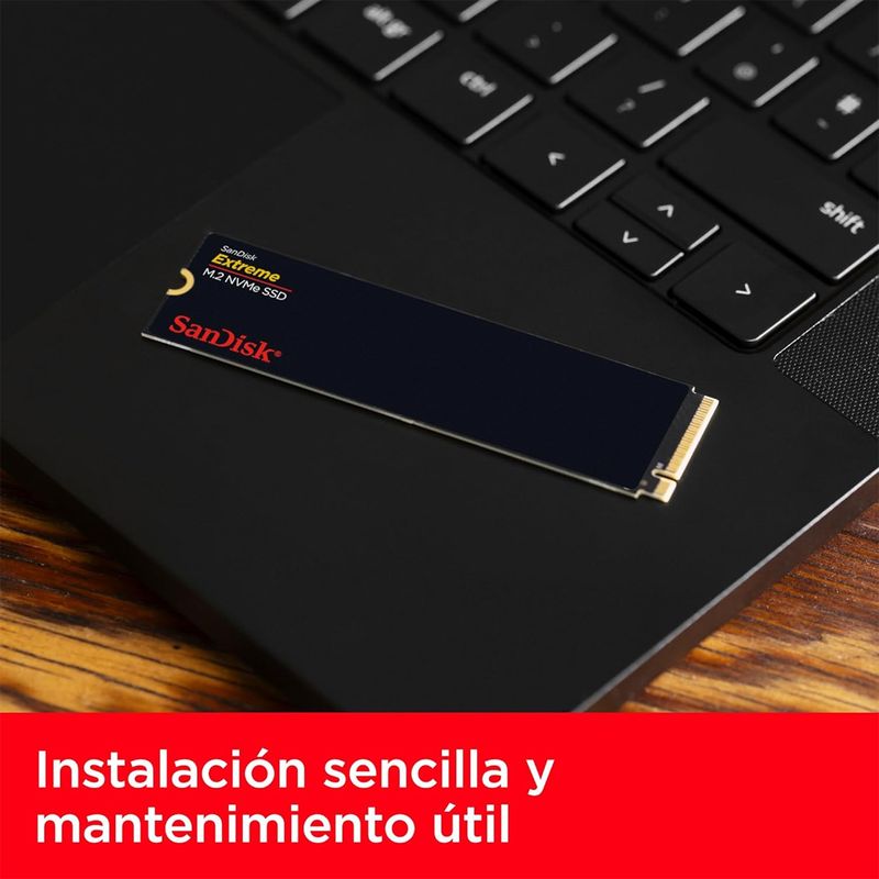 SanDisk Extreme 500GB M.2 NVMe PCIe Gen 4 SSD afbeelding 5