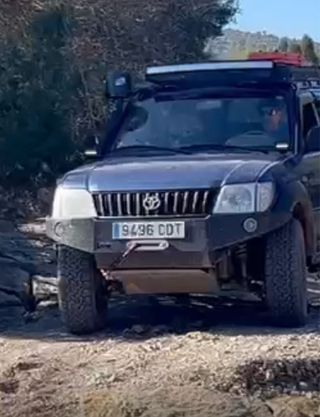 Parachoques Hierro Land Cruiser KZJ