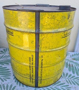 Bidone Vintage Industria Olio D'Alfonso - Anni '50