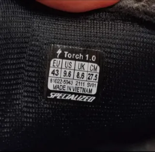 Zapatillas Ciclismo Specialized Torch 1.0 n.43