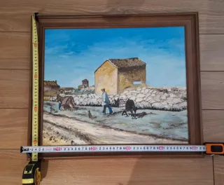 Cuadro paisaje rural