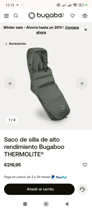 Saco Bugaboo Alta Calidad