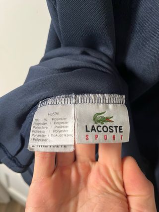 Polo Lacoste Azul Marino Clásico