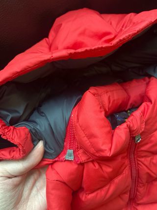 Abrigo Polo Ralph Lauren niña/niño rojo