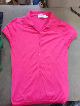 Lote 4 Tops Mujer Talla S con botones.precio todo