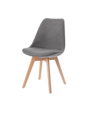 4 Sillas Maison du Monde Tela Madera