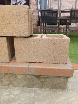 66 Bloques de hormigón 40x20