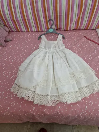 Cancán enagua de Fallera niña Margarita Verch 2año