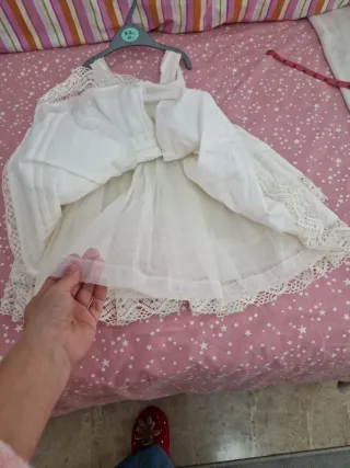 Cancán enagua de Fallera niña Margarita Verch 2año