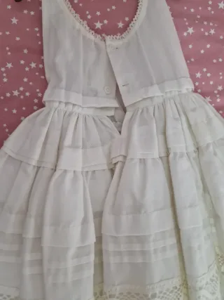 Cancán enagua de Fallera niña Margarita Verch 2año