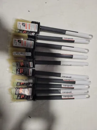 10 Brochas Pintura Nespoli 15-25mm
