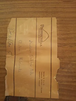 Cuadro de madera tallada a mano