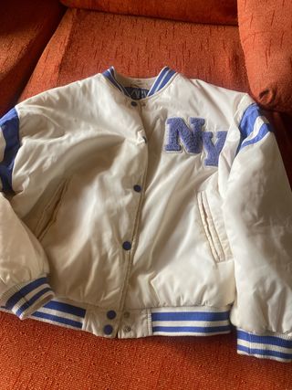 Chaqueta Bomber NY Niña Talla 13-14