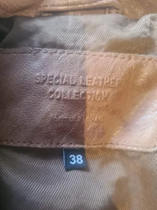 Chaqueta de piel talla 38