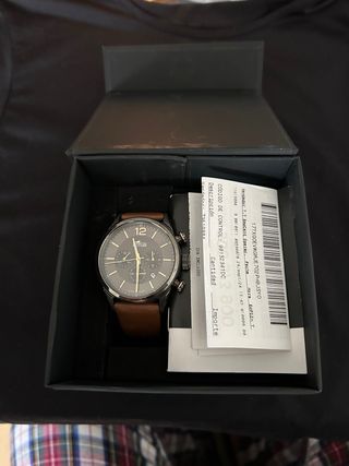 Reloj Lotus Chrono Esfera Negra 18687/2