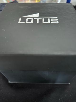Reloj Lotus Chrono Esfera Negra 18687/2
