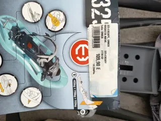 Raquetas de nieve con bolsa