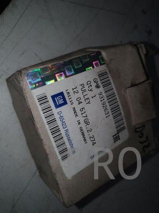 polea alternador ford opel alfa nueva