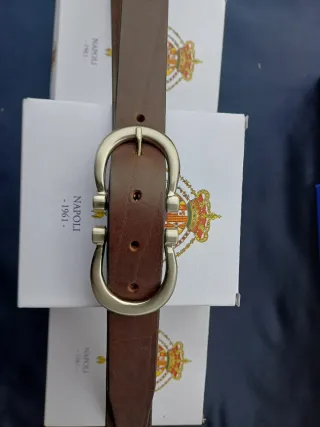 Cintura vera pelle Made in Italy