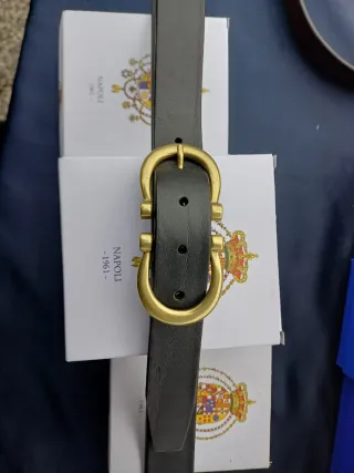 Cintura vera pelle Made in Italy