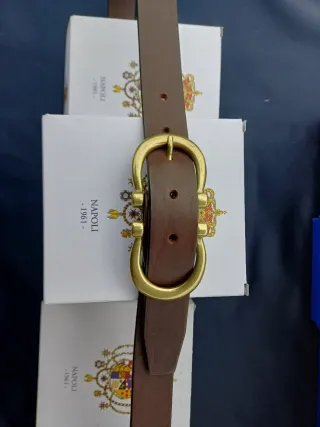 Cintura vera pelle Made in Italy