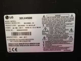 TV LG 32 HD Pantalla Plana de 2cm. Como nuevo