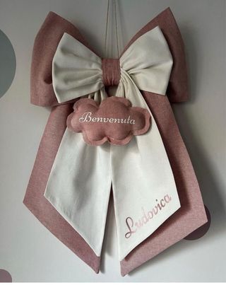 Fiocco nascita personalizzato
