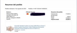 Conjunto de cuadros decorativos flores