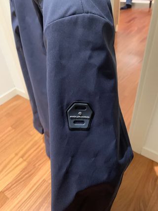 Piquadro Cappotto Impermeabile Blu