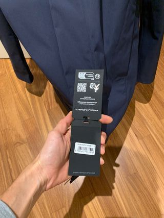 Piquadro Cappotto Impermeabile Blu