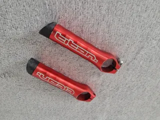 Cuernos Titan para Bicicleta Rojos