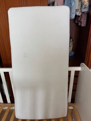 Colchón para cuna blanco