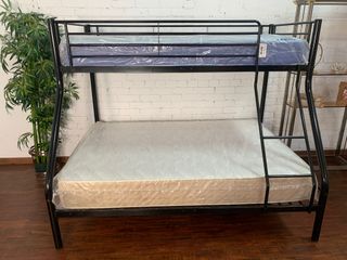 Litera doble + 2 colchones viscoelásticos